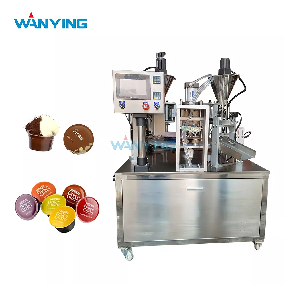 Máquina de enchimento de cápsulas de café
